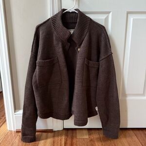 We The Free On The Isle Cardigan, Size Large